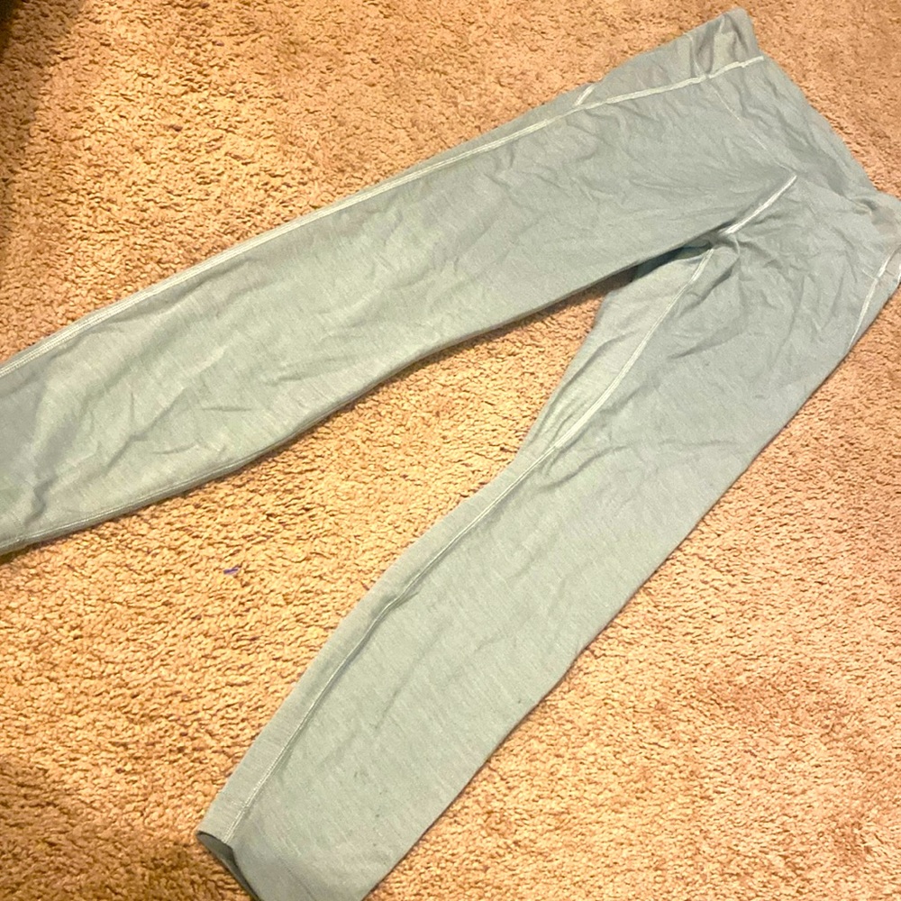 Allbirds womens sage green leggings Sz S sm